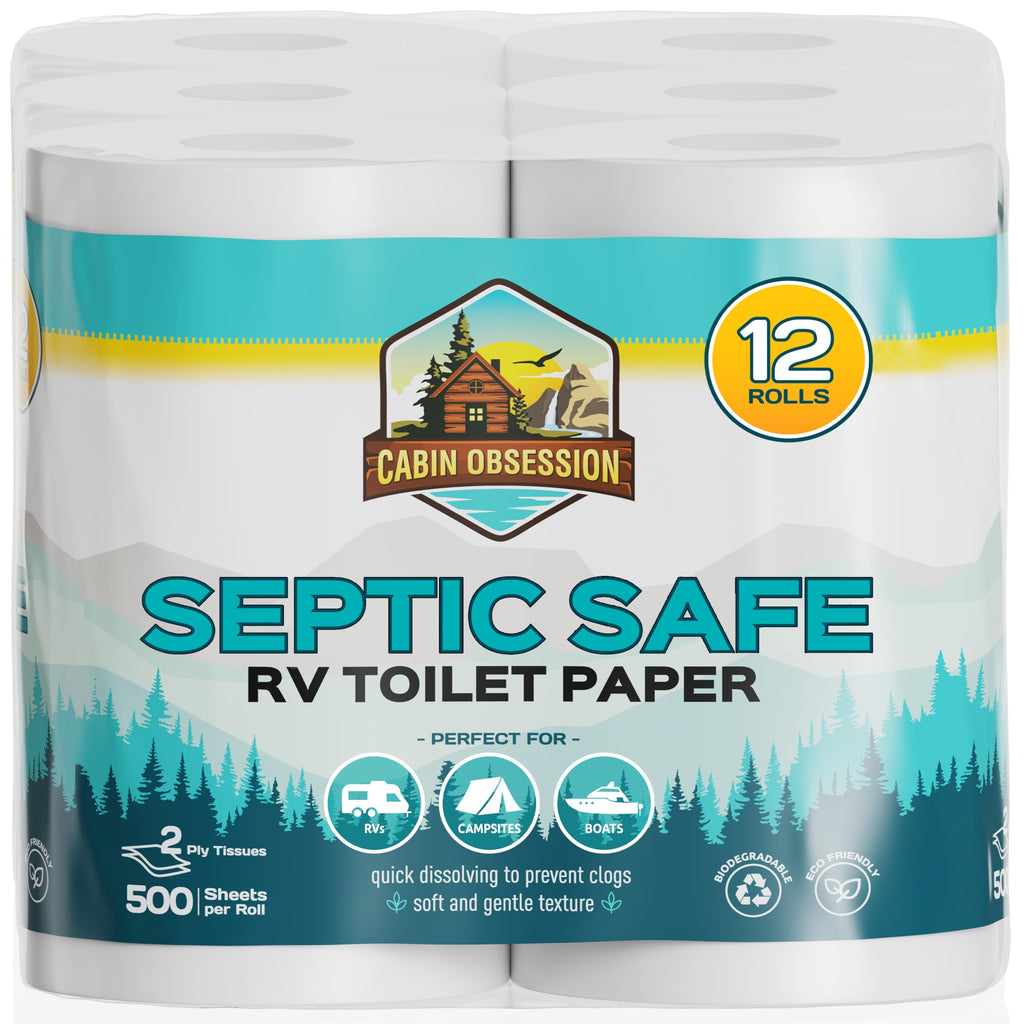 Toilet Paper for Campers and Boats Septic Safe

