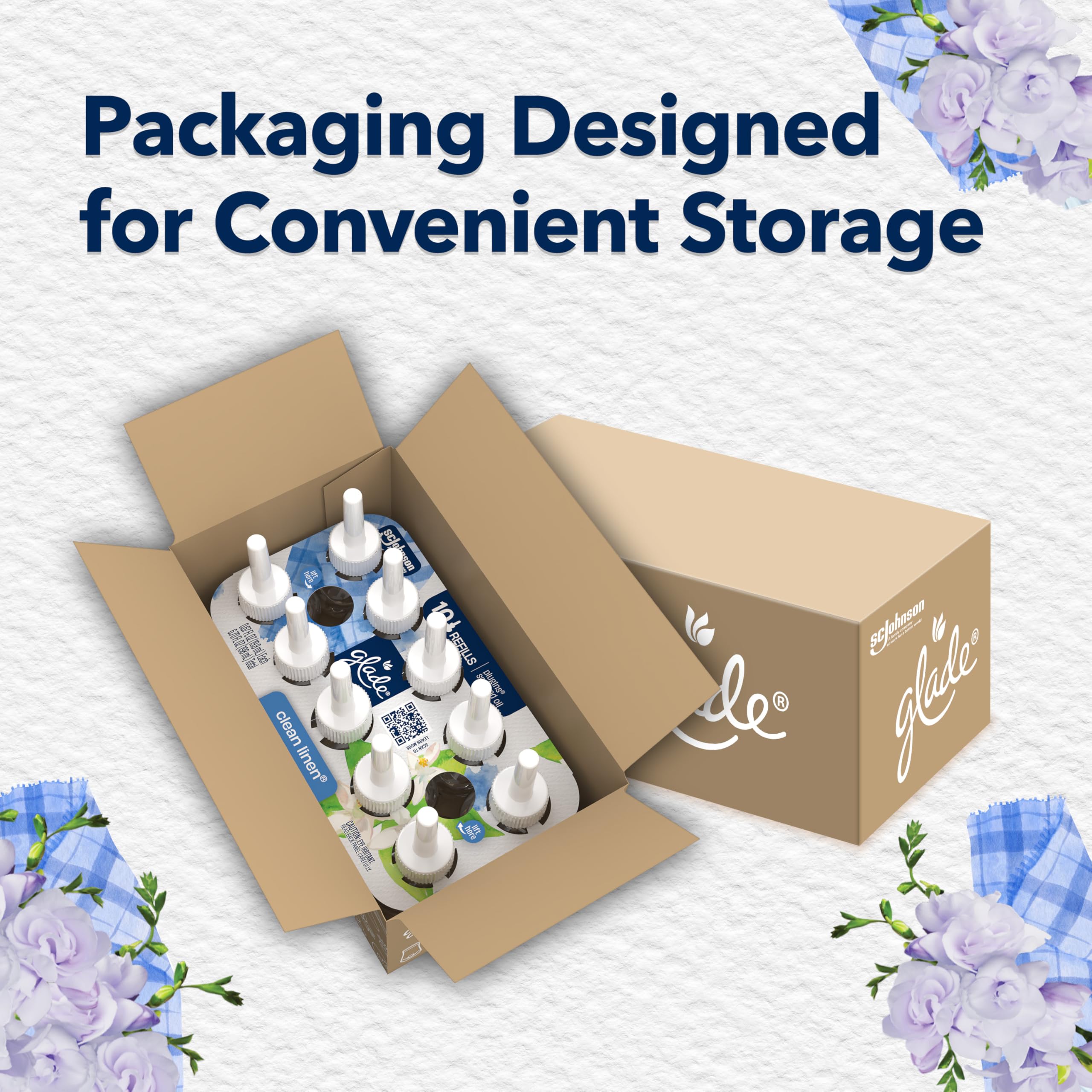 Glade PlugIns Refill Air Freshener with Essential Oils

