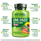 Naturelo Multivitamin for Women – One Daily, Vegan Non-GMO

