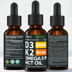 Vitamin D3 K2 Liquid Drops with Omega-3

