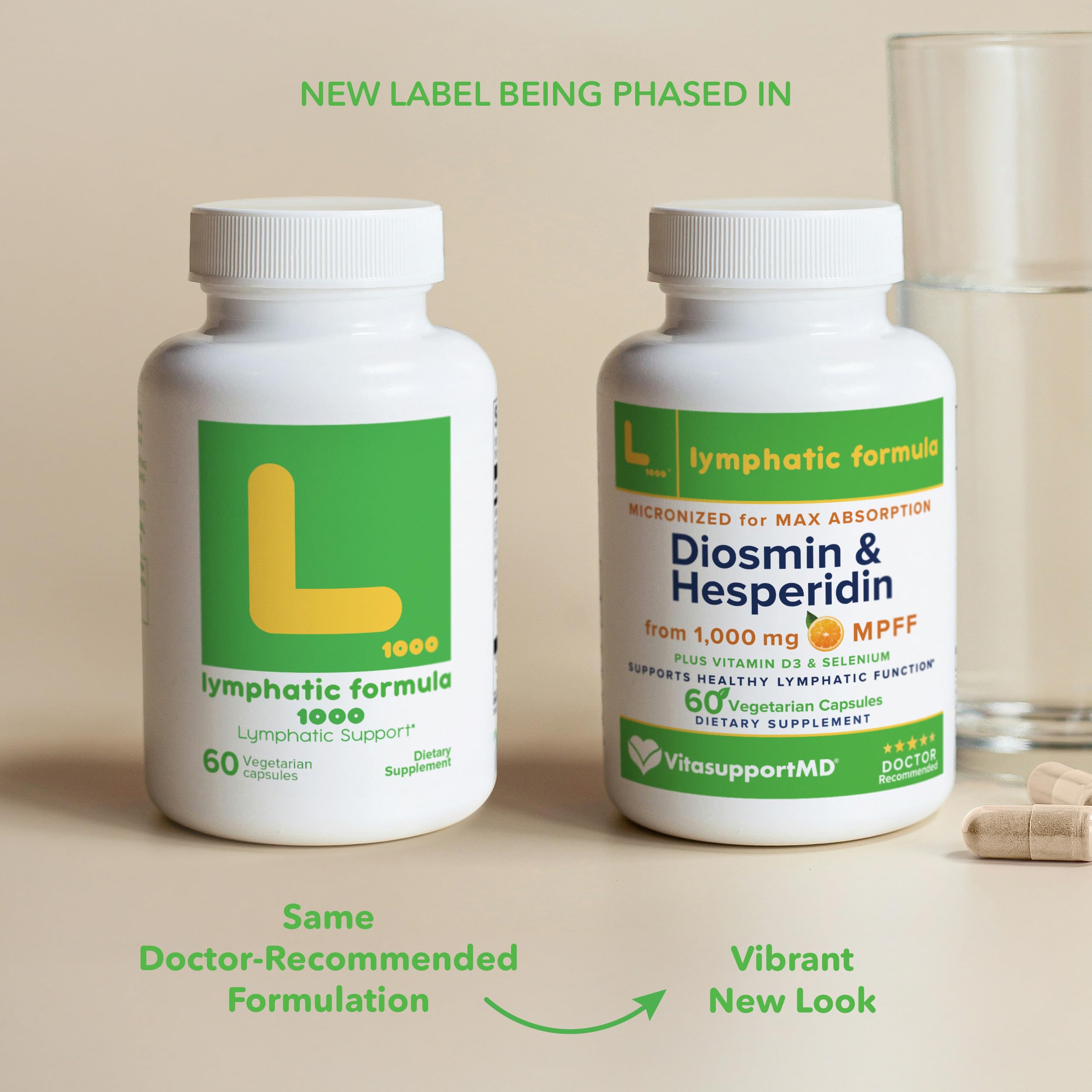 VITASUPPORTMD Lymphatic Formula 1000mg Capsules

