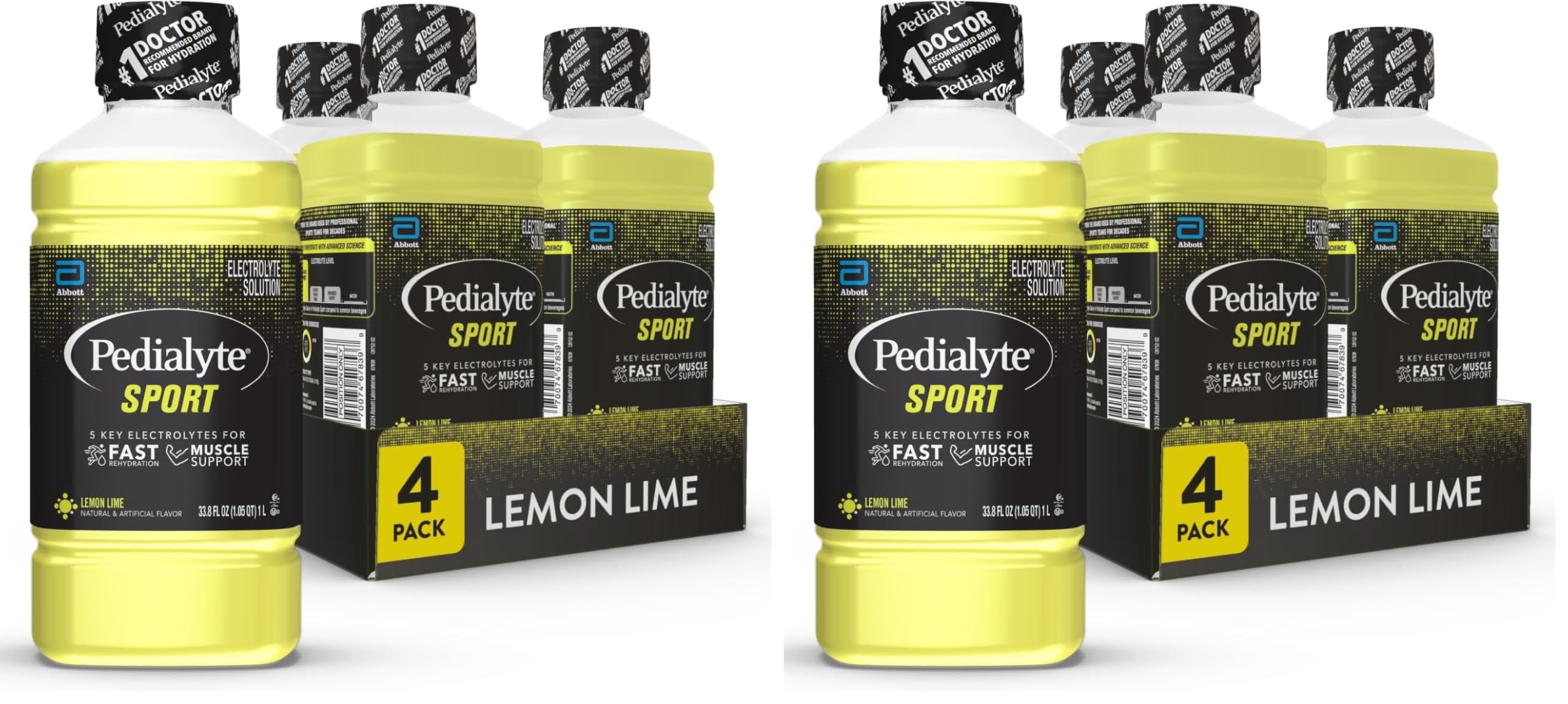 Pedialyte Sport Electrolyte Drink for Fast Hydration and Muscle Support
