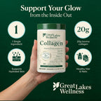 Great Lakes Wellness Collagen Peptides Powder Hydrolyzed

