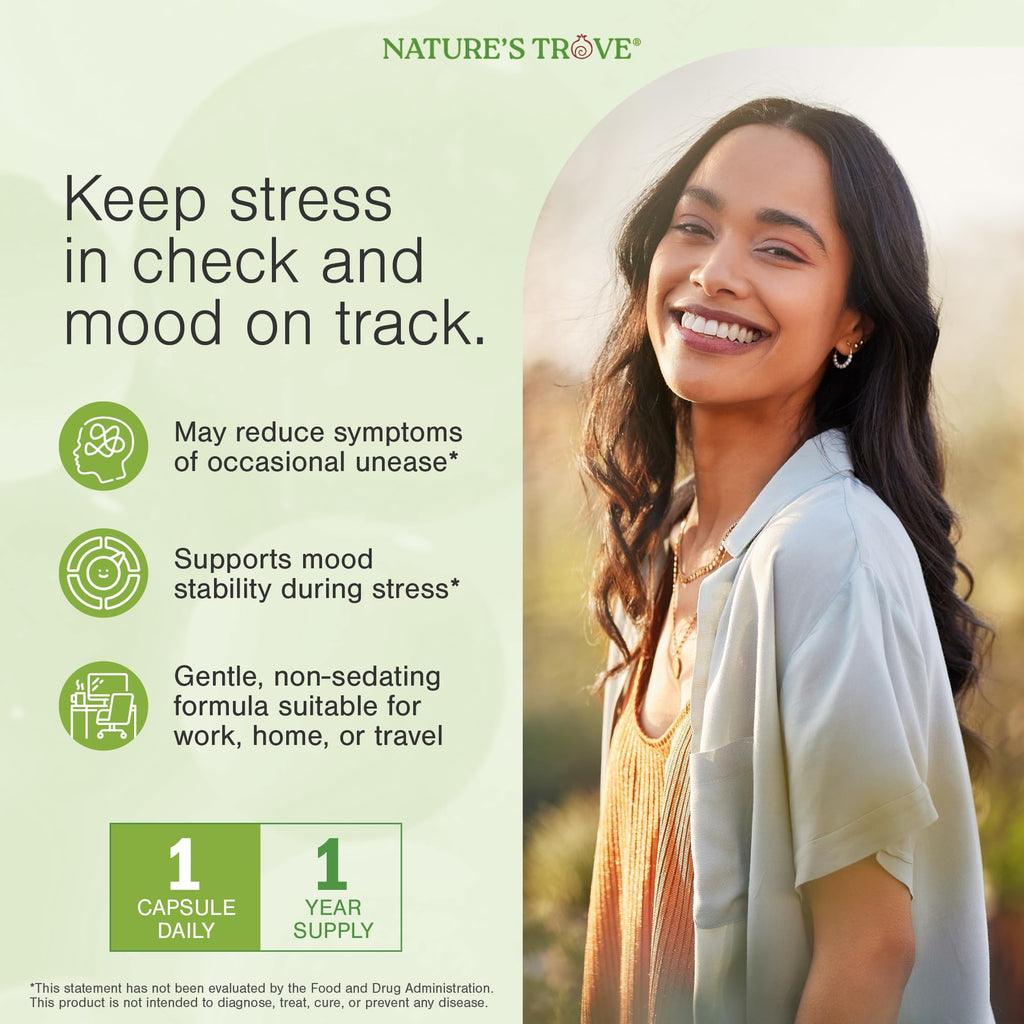 Nature's Trove L-Theanine Supplement

