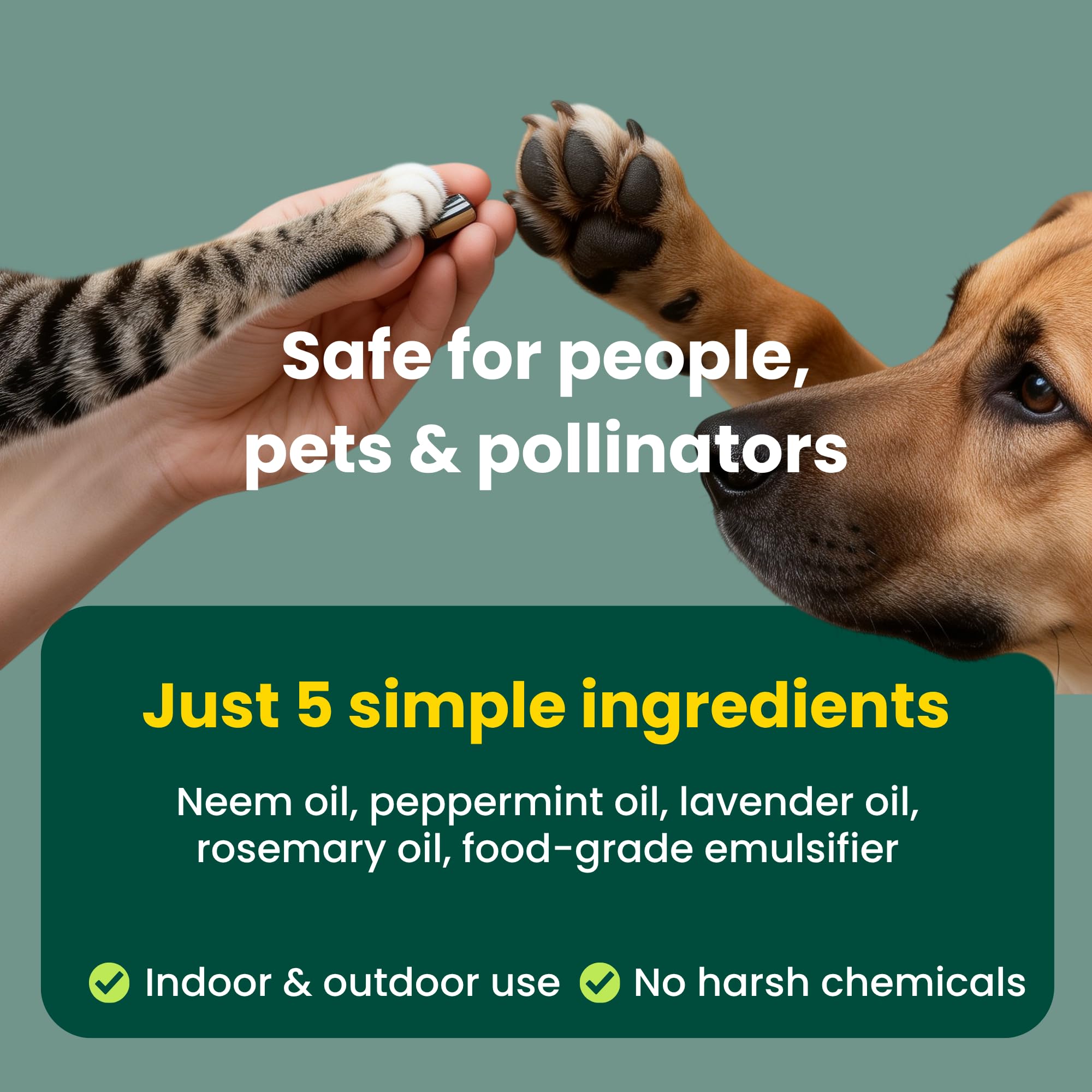 Neem Oil for Plants Kit with Sprayer and Essential Oils

