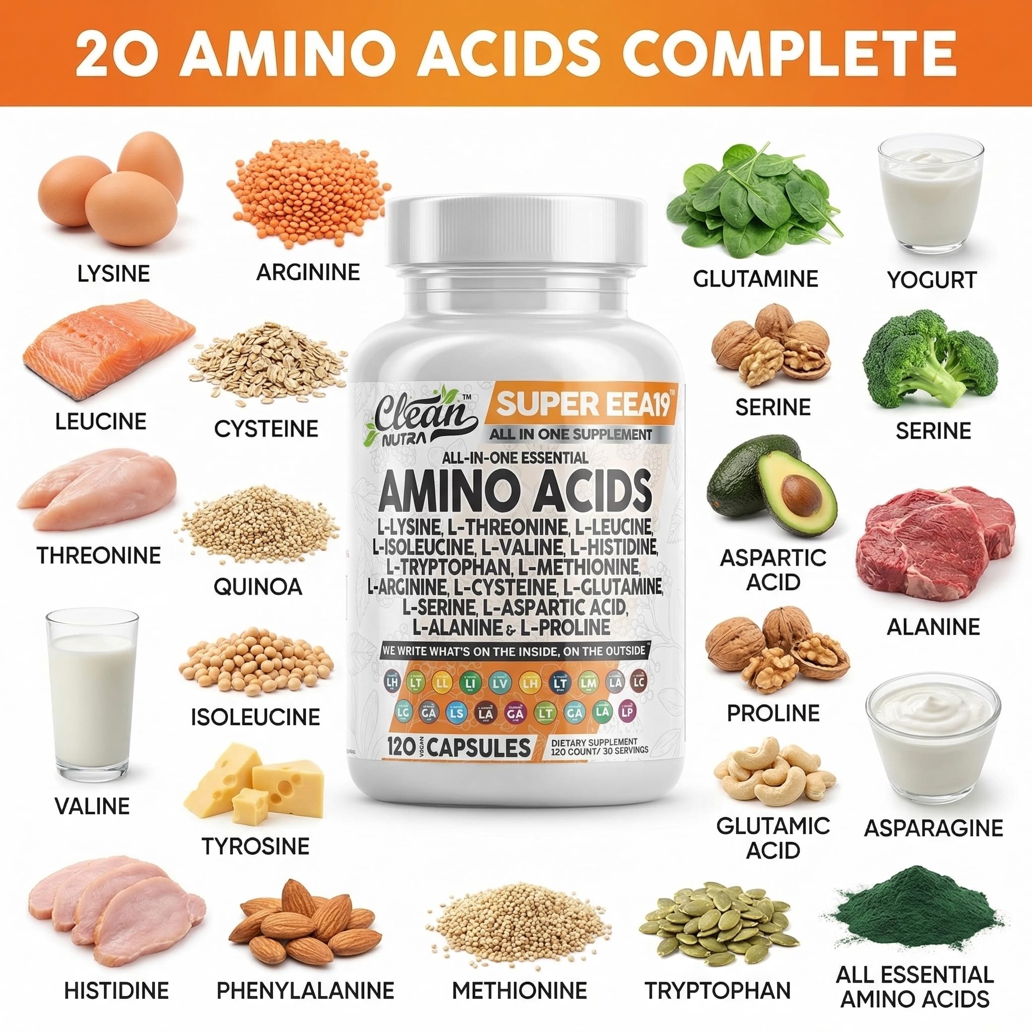 Amino Acid Supplement for Daily Recovery

