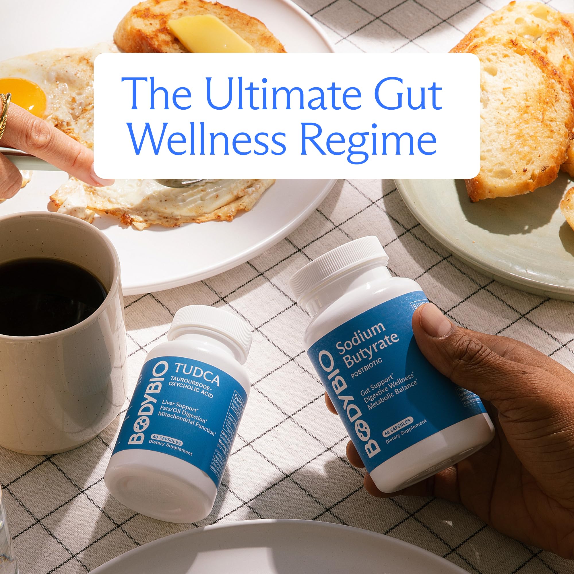 BodyBio Butyrate Postbiotic for Gut Health

