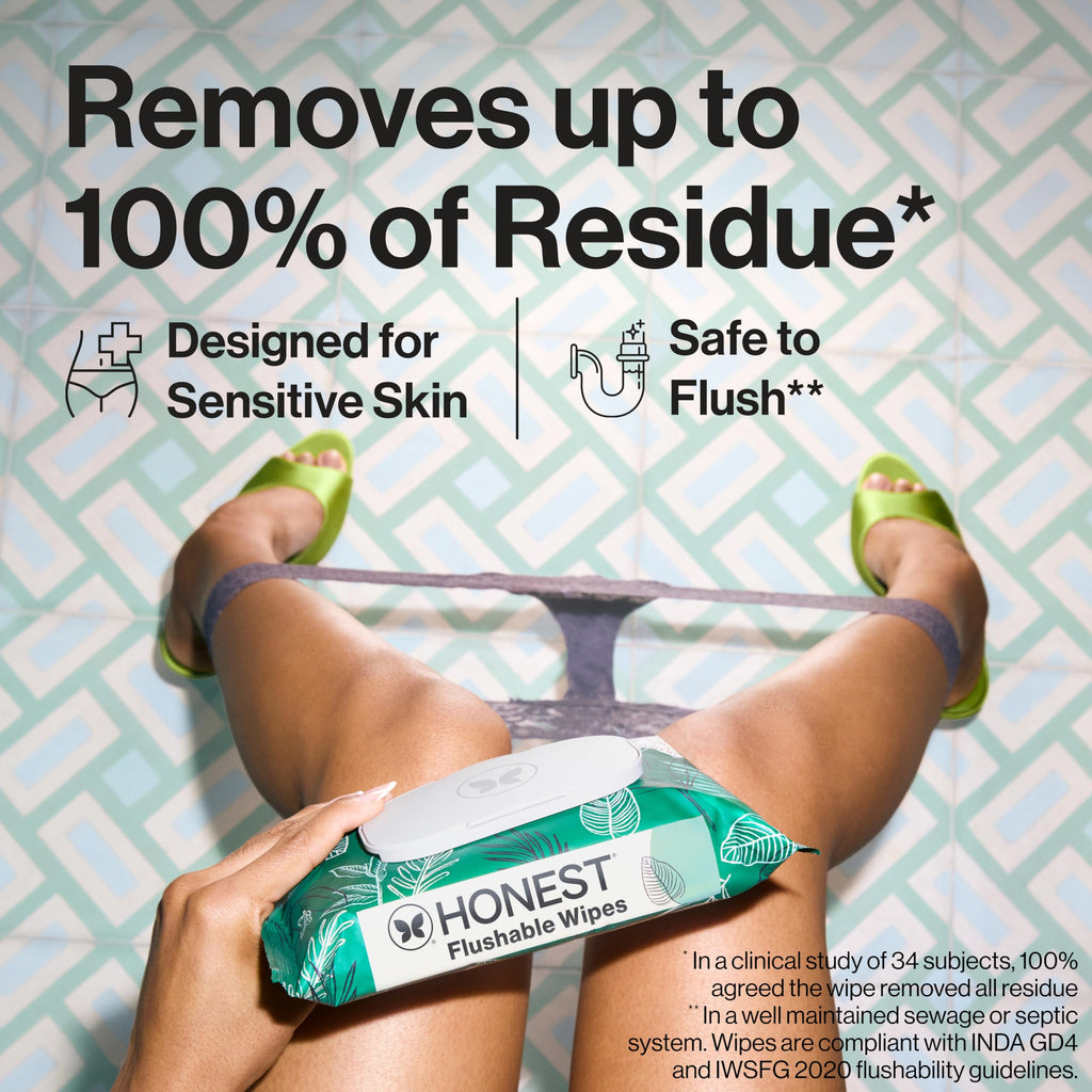 Flushable Wipes for Sensitive Skin | The Honest Company

