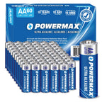 Powermax AA Alkaline Batteries - Non-Rechargeable 1.5V