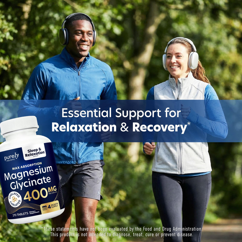Magnesium Glycinate by Purely Holistic | High Absorption

