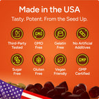 Pumpkin Seed Oil Gummies for Hair & Skin Health

