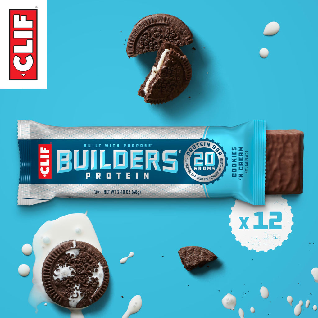 CLIF BUILDERS Plant Based Protein Bars

