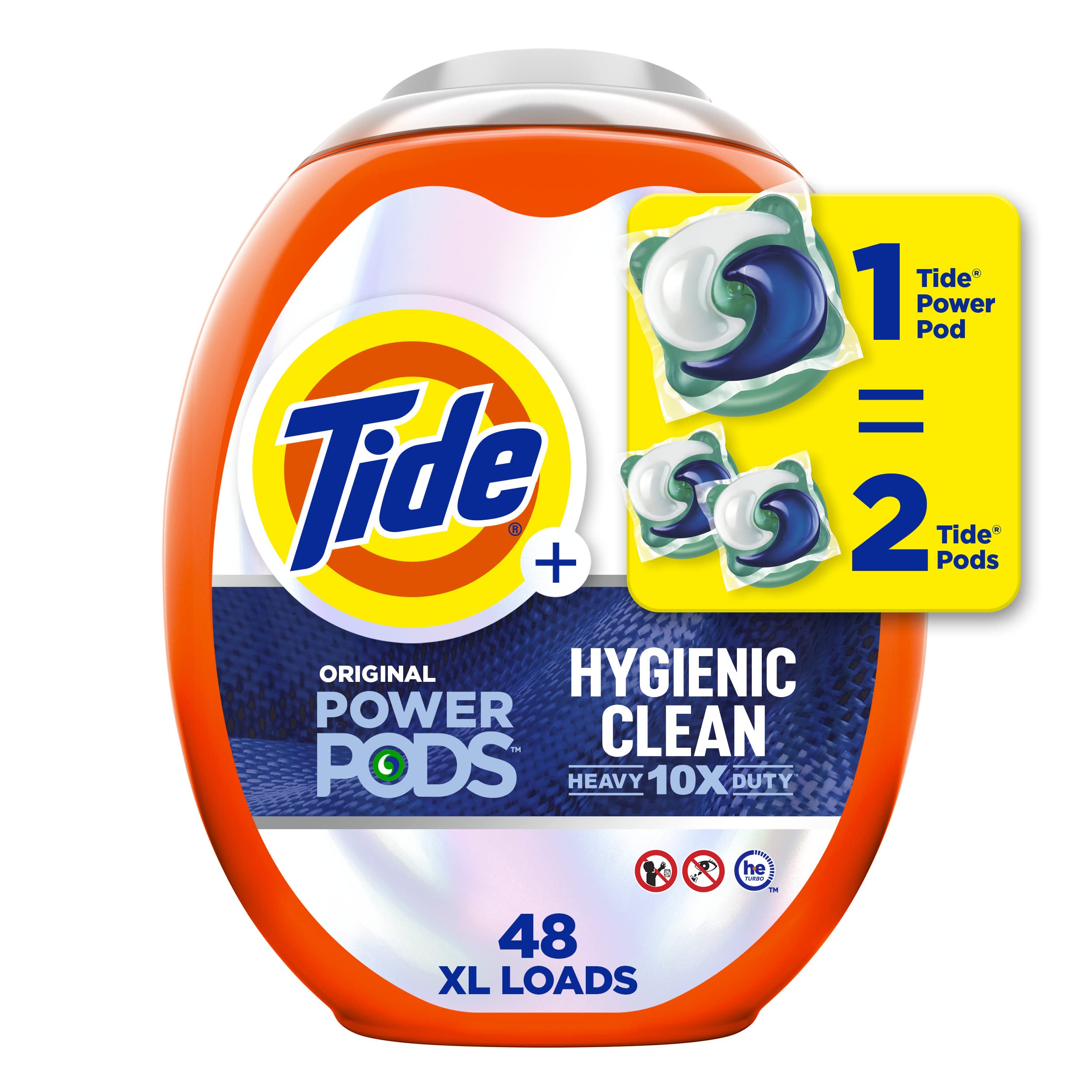 Tide Hygienic Clean Power PODS Detergent Pacs