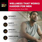 GNC Mega Men Energy & Metabolism Multivitamin

