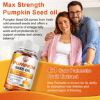 Pumpkin Seed Oil with Saw Palmetto Softgels - 3500mg

