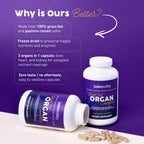 Grass-Fed Freeze-Dried Protein Complex Dietary Supplement

