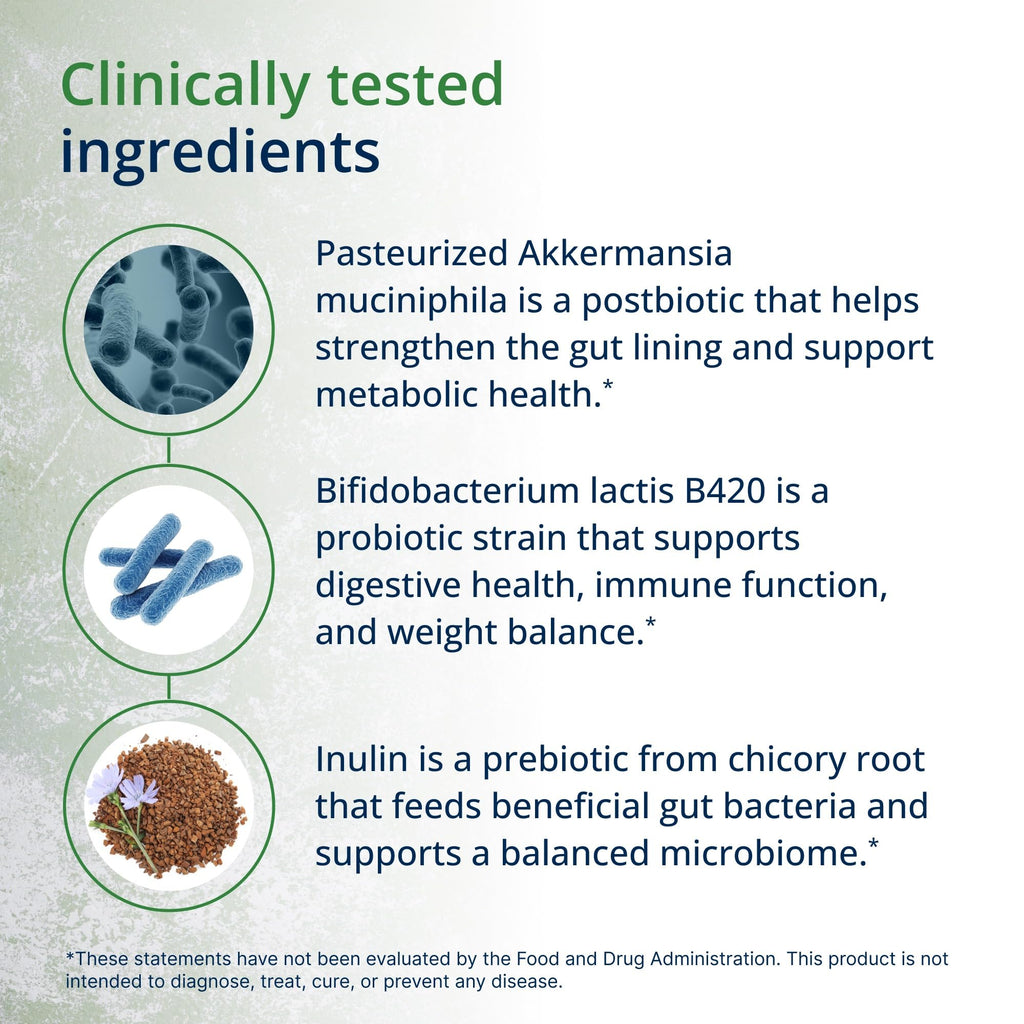 Metagenics UltraFlora Probiotic & Postbiotic Supplement

