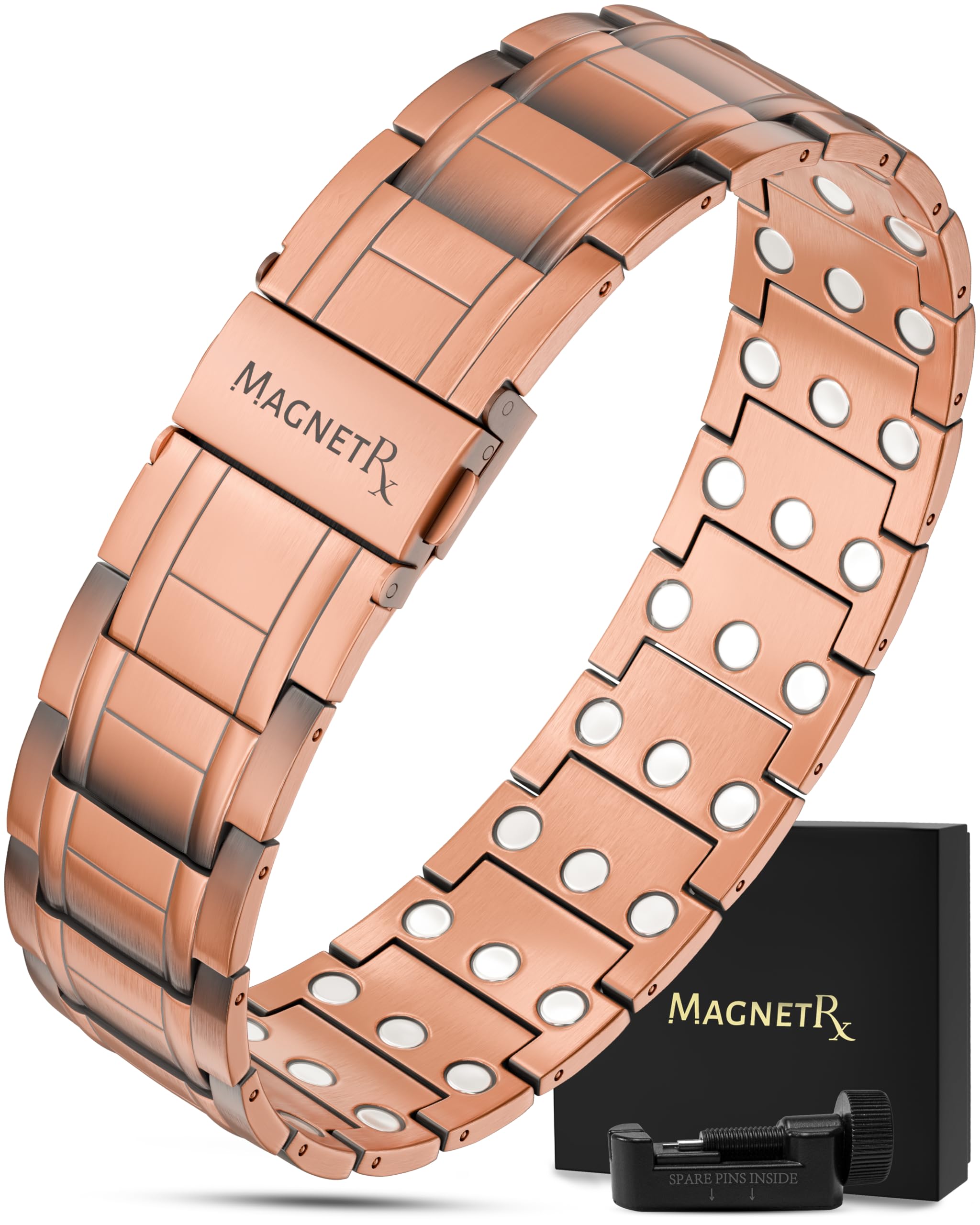 MagnetRX Copper Bracelet for Men — Comfort Fit Jewelry