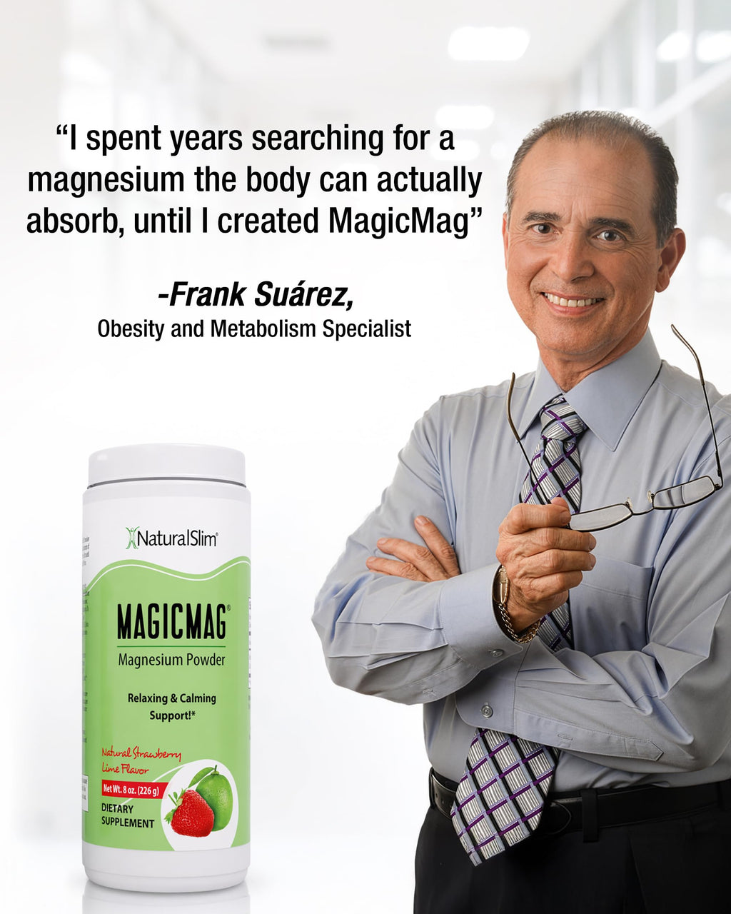 NaturalSlim MagicMag Magnesium Citrate Powder

