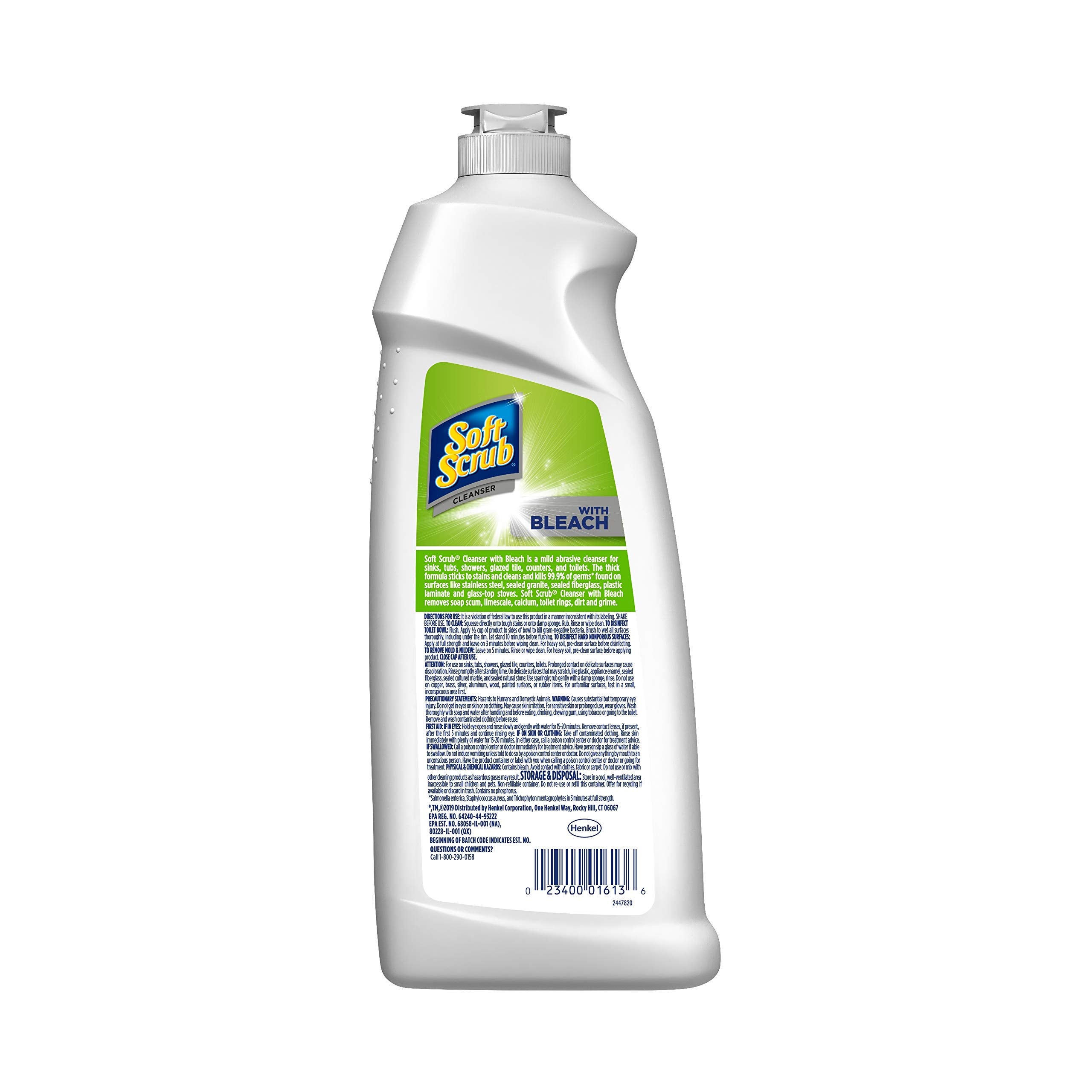 Soft Scrub Antibacterial Cleaner with Bleach


