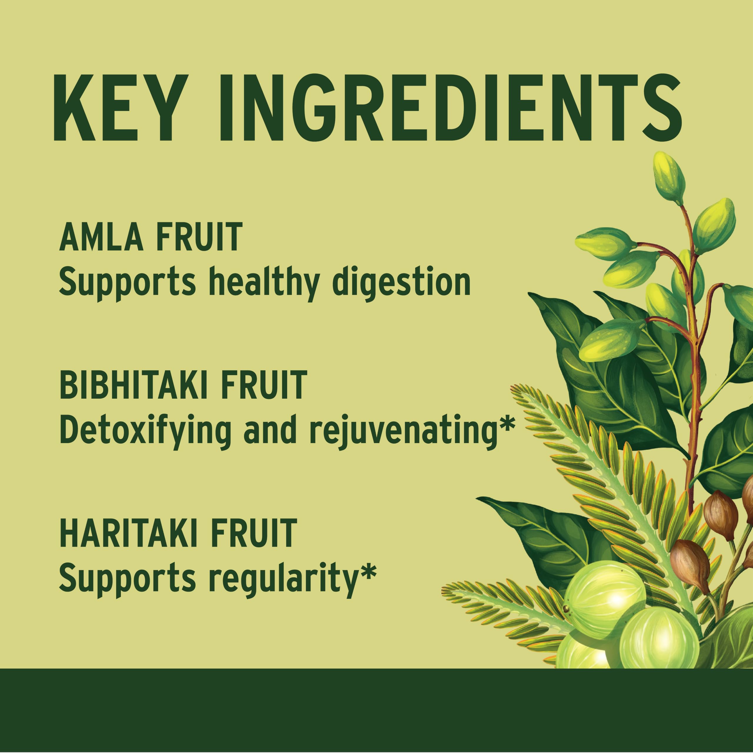 Banyan Botanicals Triphala Tablets for Digestive Support

