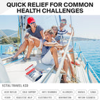 SurviveX Travel Medicine Kit - Travel Health Essentials

