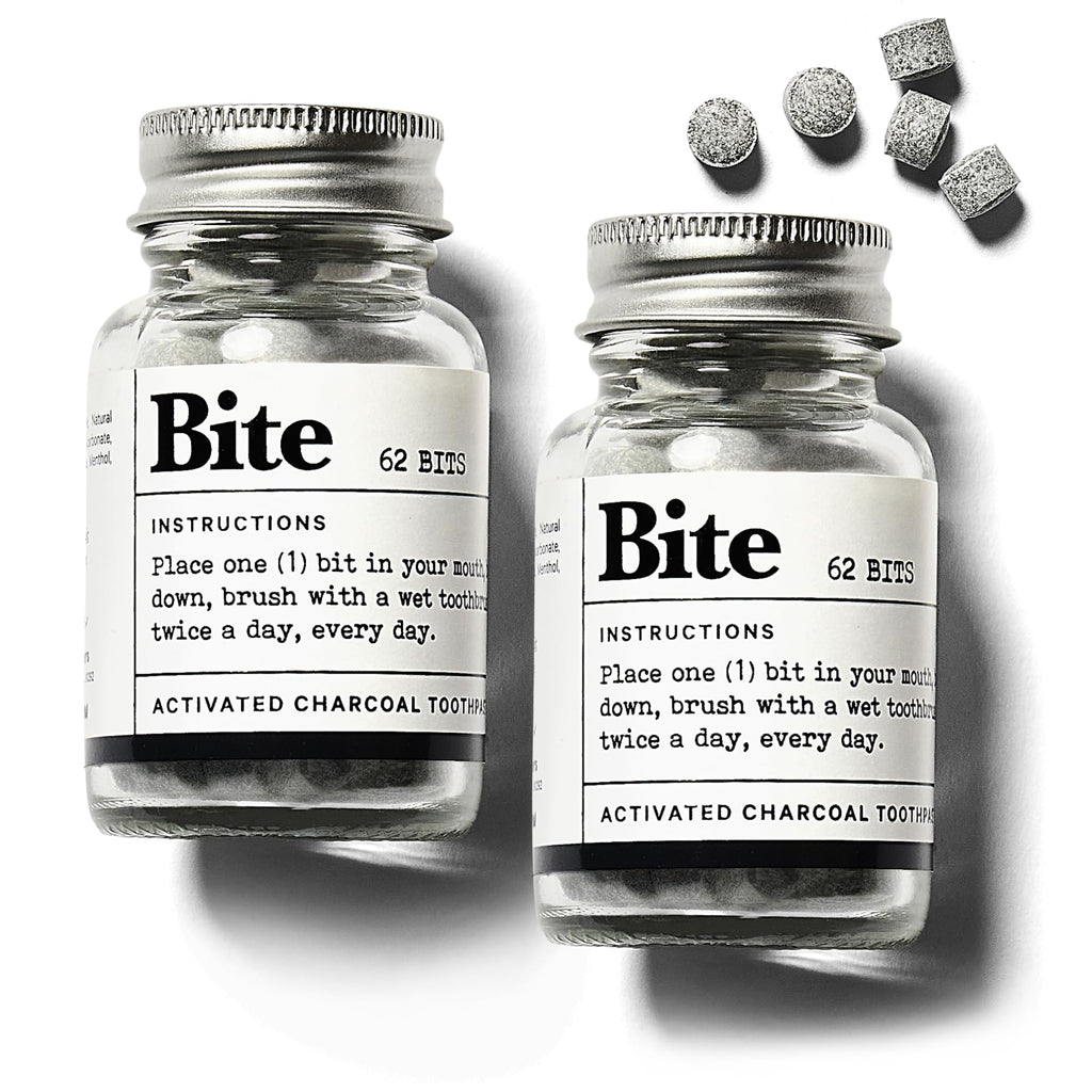 Bite Whitening Toothpaste Tablets - Fluoride-Free Nano HA