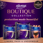 Always Discreet Boutique Incontinence Pads for Women

