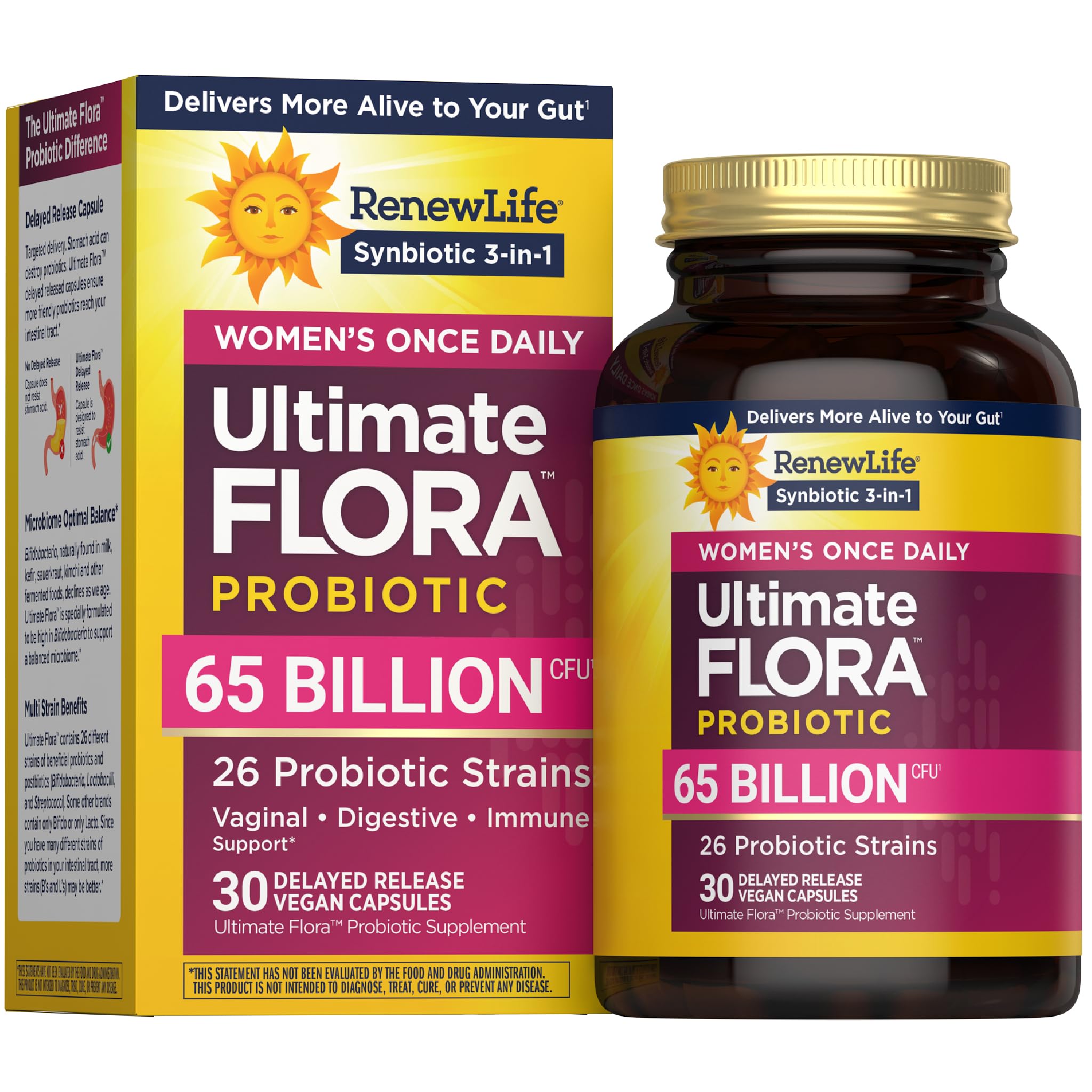 Renew Life Ultimate Flora Probiotics | Probiotic Supplement

