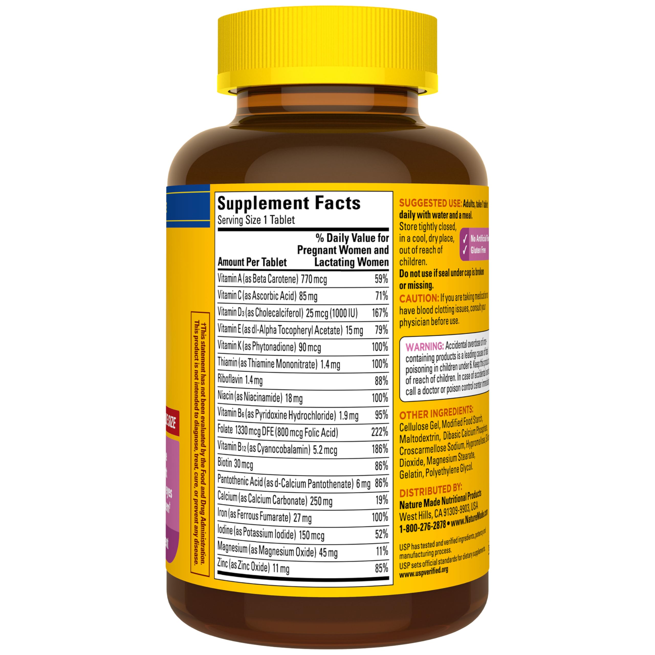 Nature Made Prenatal Multivitamin with Folic Acid

