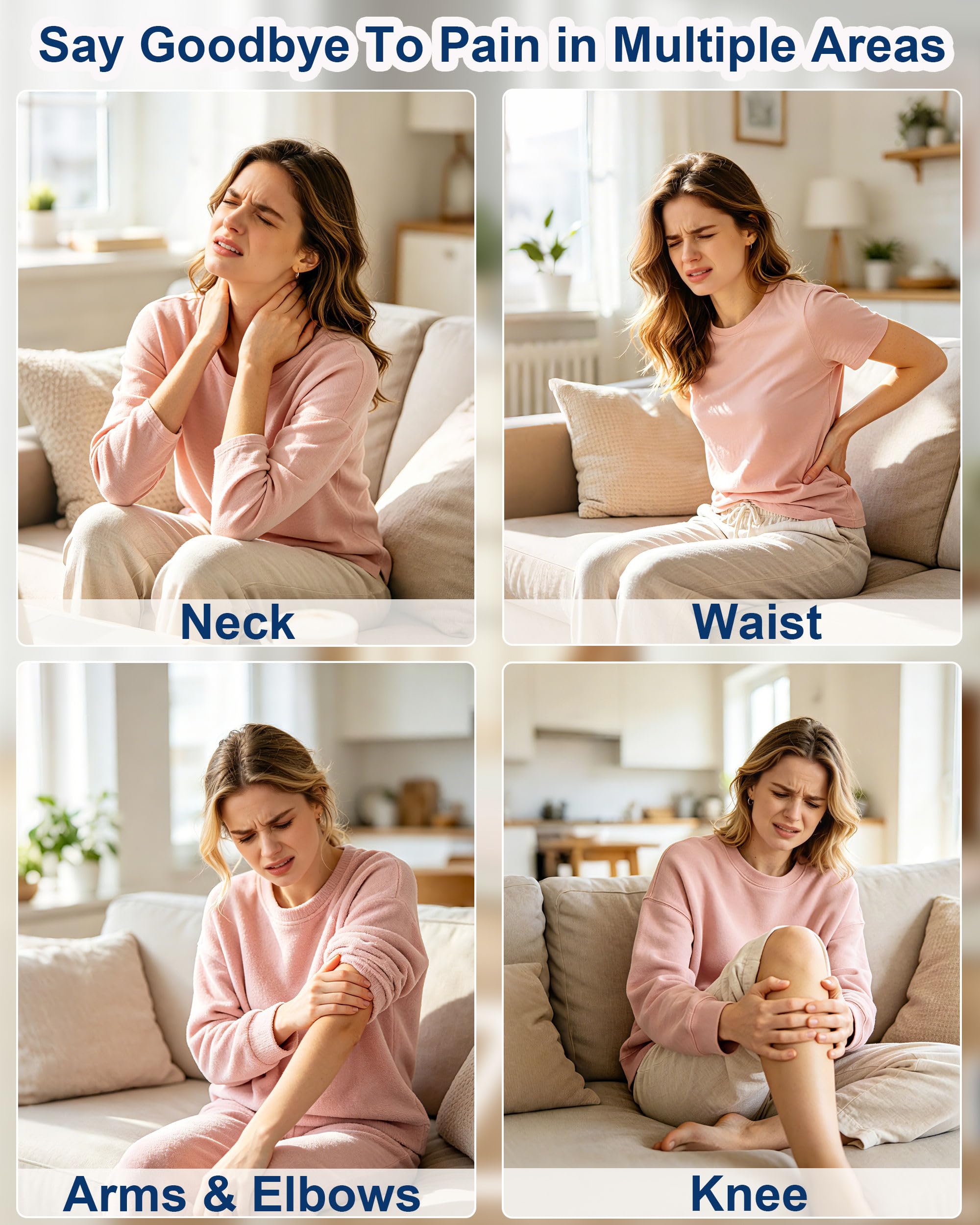 Memory Foam Wedge Pillow for Reading and Elevation Support

