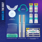 GuruNanda Teeth Whitening Kit with LED Light


