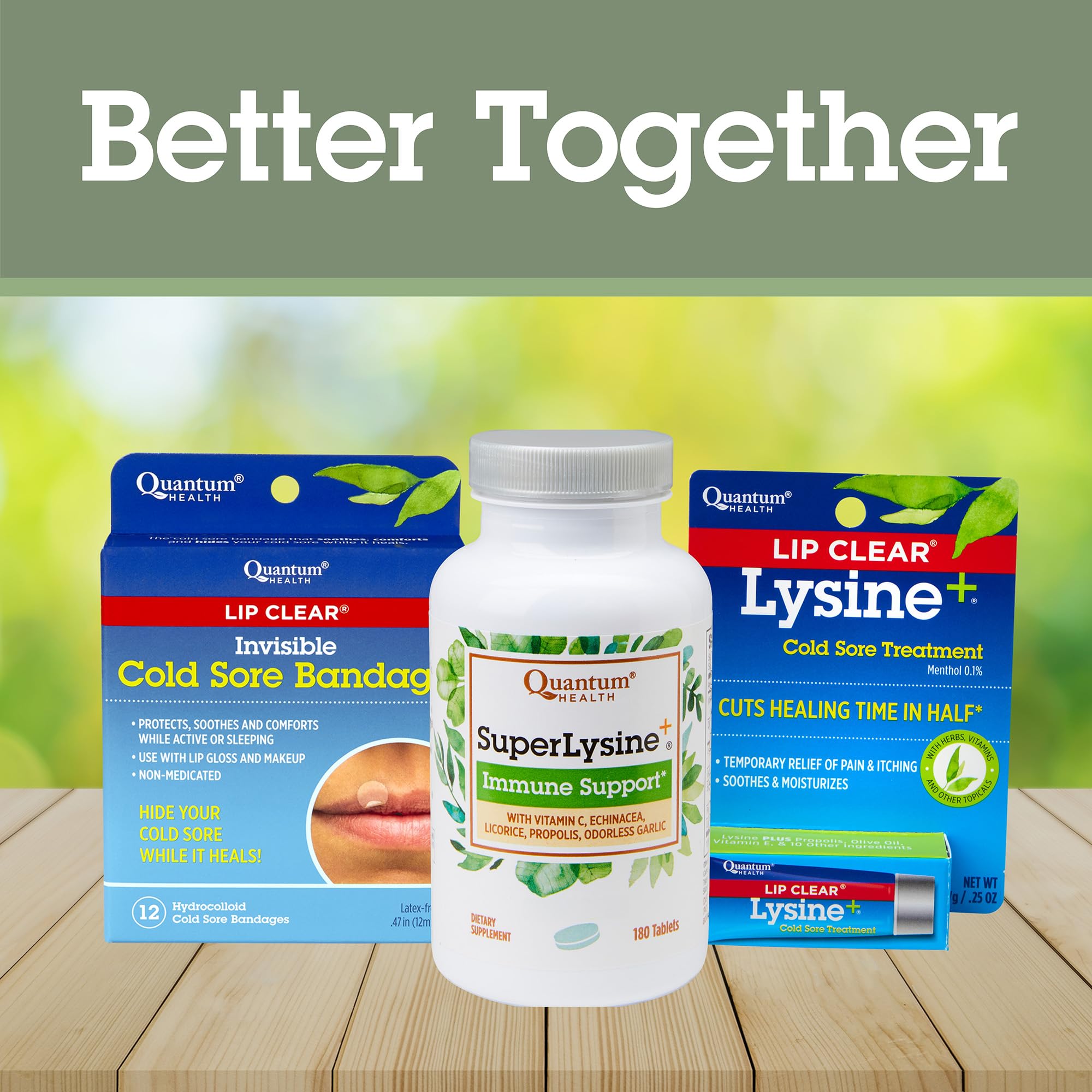 Quantum Health Super Lysine+ Immune Support Tablets

