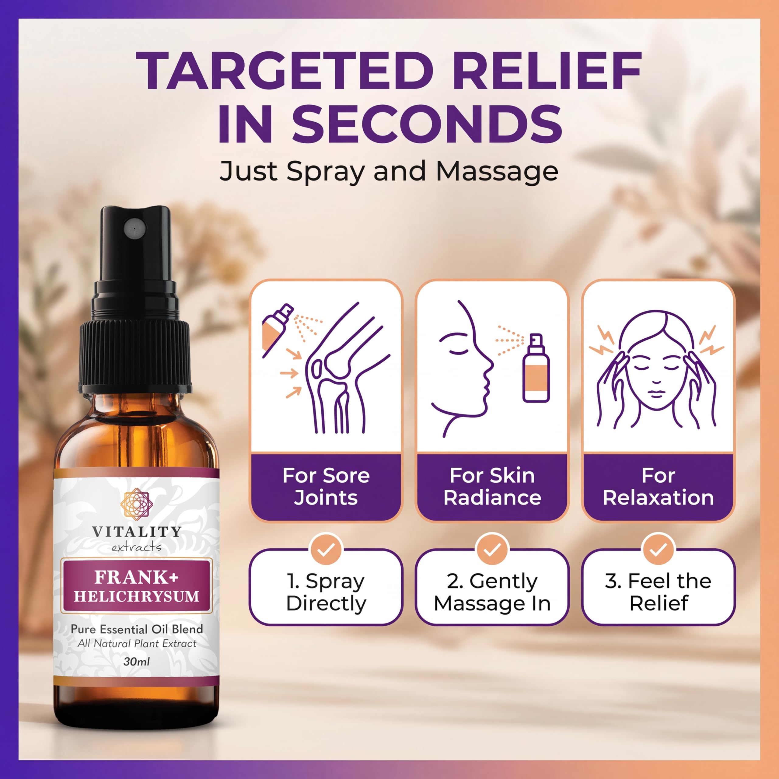 Vitality Extracts Helichrysum Essential Oil Blend

