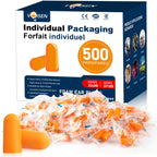 VOISEN Ear Plugs for Sleeping 32dB NRR Soft Foam Comfort