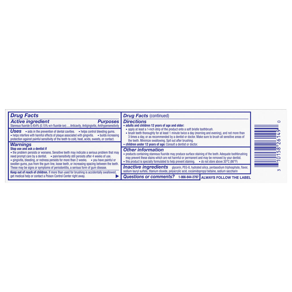 Sensodyne Sensitivity & Gum Toothpaste for Gingivitis

