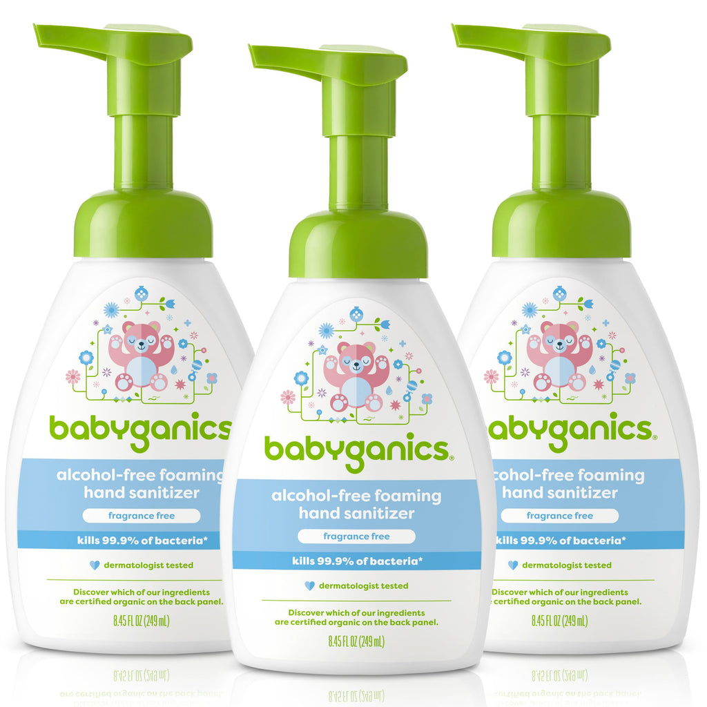 Babyganics Alcohol-Free Foaming Hand Sanitizer | Pump Bottle

