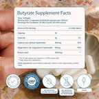 BodyBio Butyrate Postbiotic - Gut Health & Digestive Support


