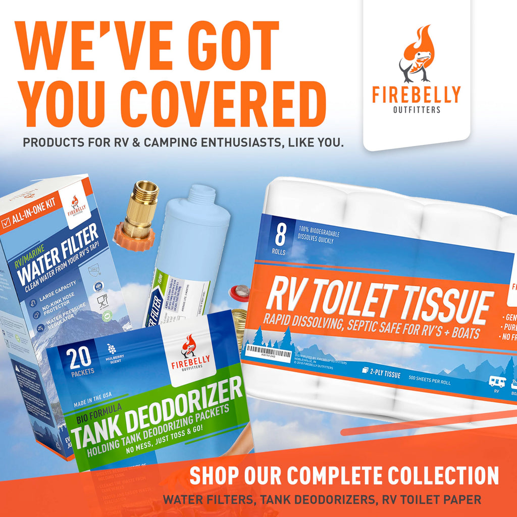 Firebelly Outfitters RV Toilet Paper - Septic Safe

