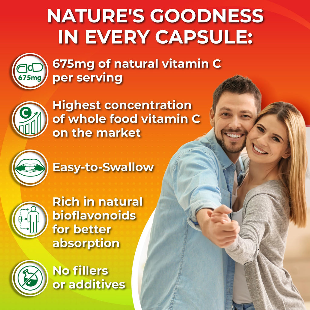 Whole Food Vitamin C Complex Supplement

