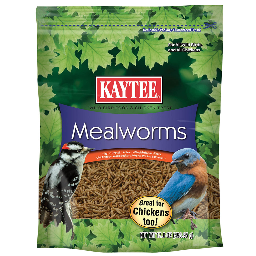 Kaytee Wild Bird Mealworms for Backyard Birds

