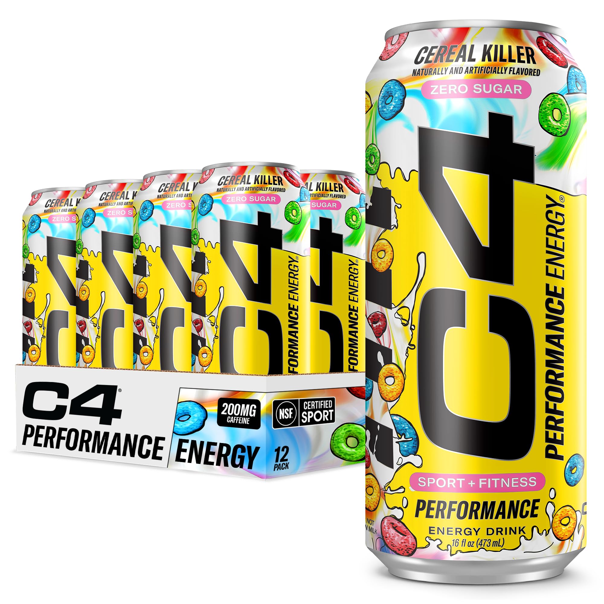 C4 Original Sugar Free Energy Drink for Pre-Workout