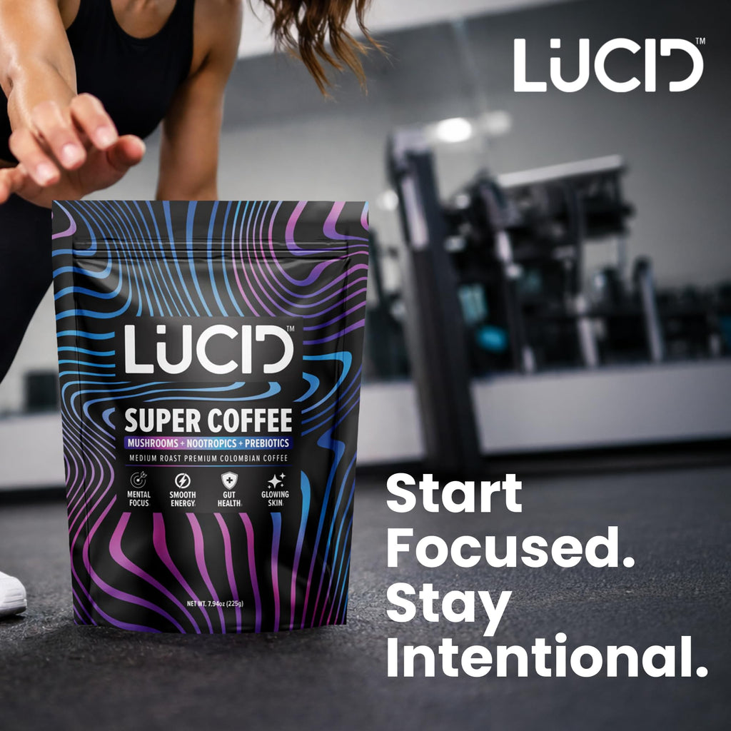 Mushroom Nootropics Blend for Focus - by Lucid - USA Made

