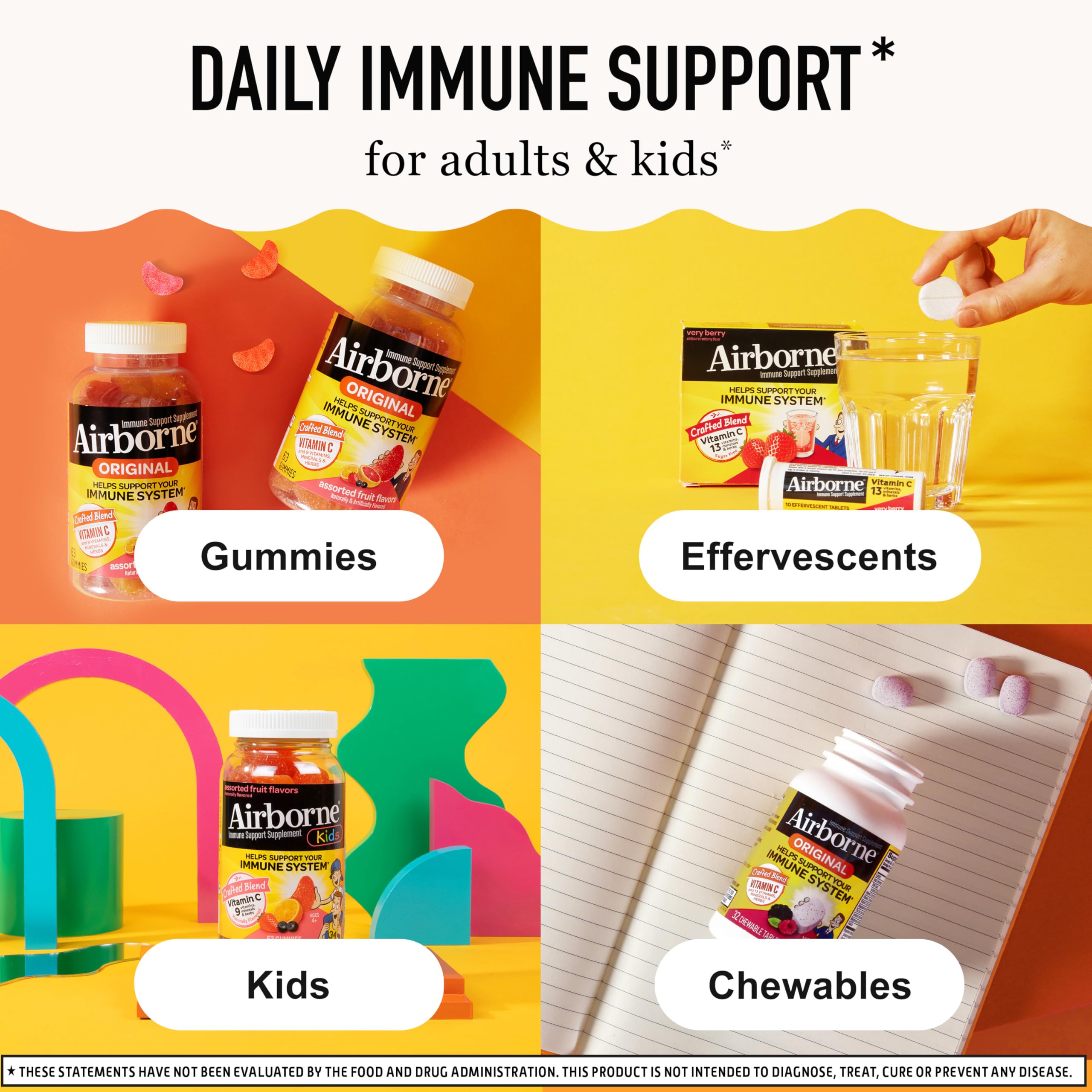 Airborne Vitamin C Gummies | Immune Support

