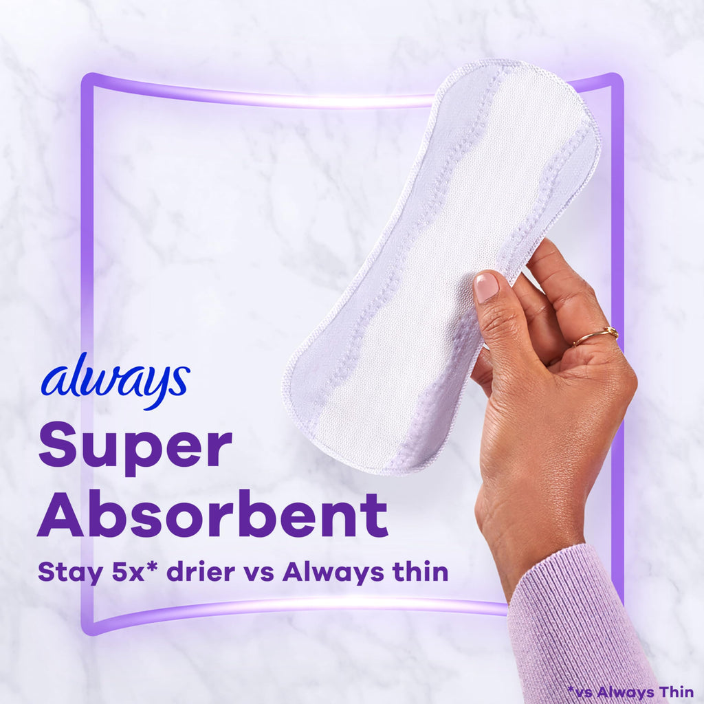 Always Panty Liners Daily Protect - Anti-Bunch Tech

