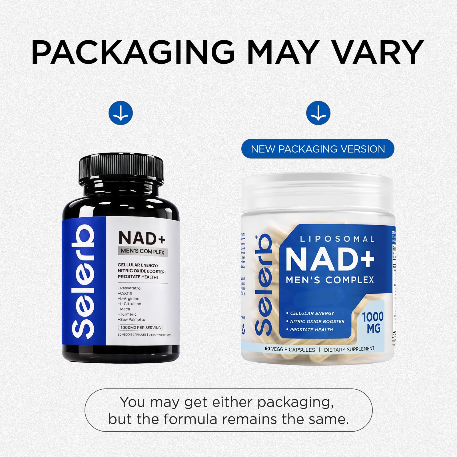 Selerb NAD+ Liposomal Supplement for Energy & Prostate Health

