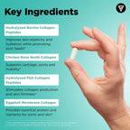 Multi Collagen Peptides Capsules by Vital Vitamins

