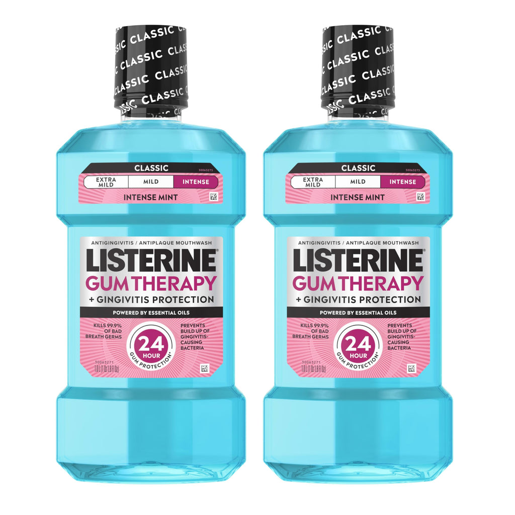 Listerine Gum Therapy Mouthwash for Gingivitis Protection

