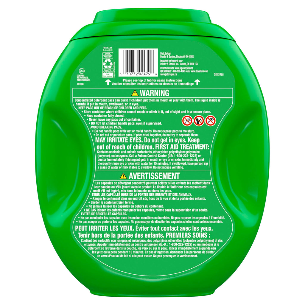 Gain Flings Laundry Detergent Pods Odor Defense + Color Guard

