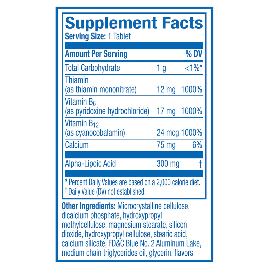 Nervive Nerve Health Supplement | Alpha Lipoic Acid

